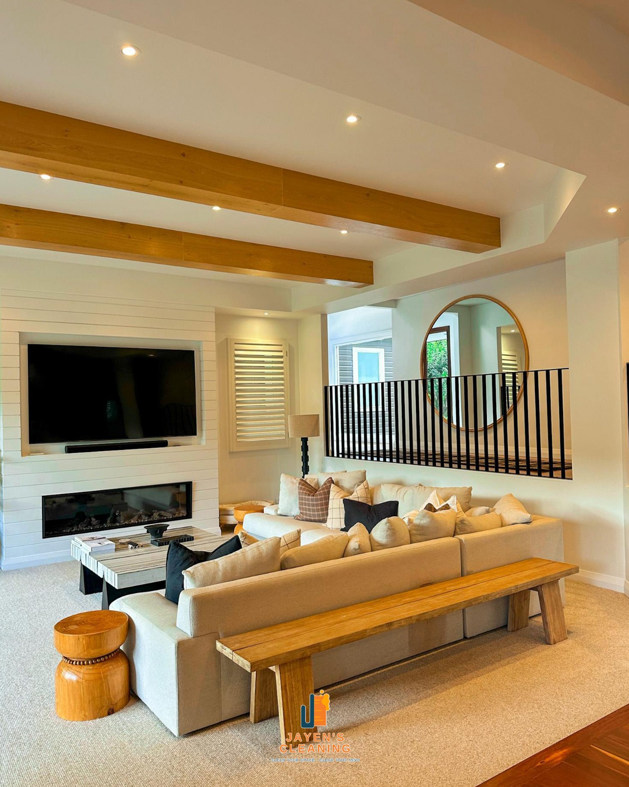 An interior from the Jayen’s Cleaning portfolio